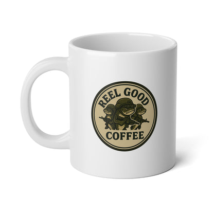 20oz Jumbo Mug — Retro Logo Coffee Cup