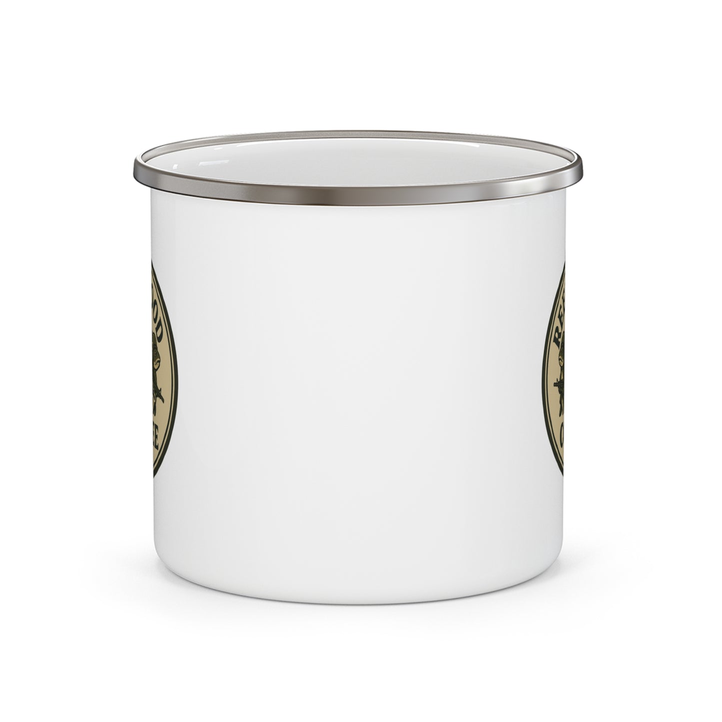 Enamel Mug - "Reel Good" Fishing Camp Coffee Cup