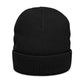 Reel Good Embroidered Patch Ribbed Knit Beanie