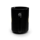 Reel Good Coffee Mug — 15oz Black Ceramic Coffee Cup
