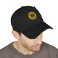 Reel Good Coffee Retro Logo Distressed Embroidered Hat